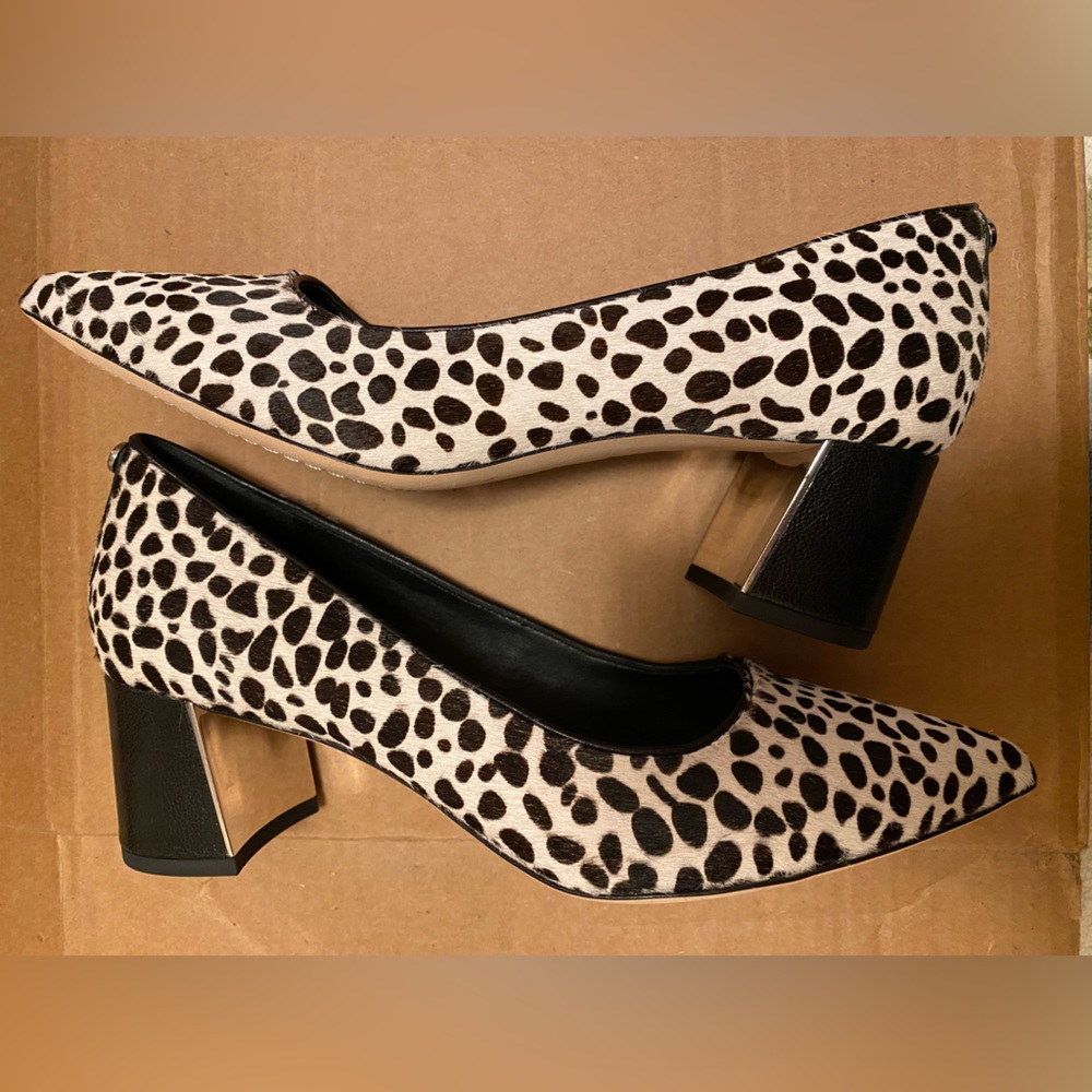 Donald Pliner calf hair Audrey shoes 9